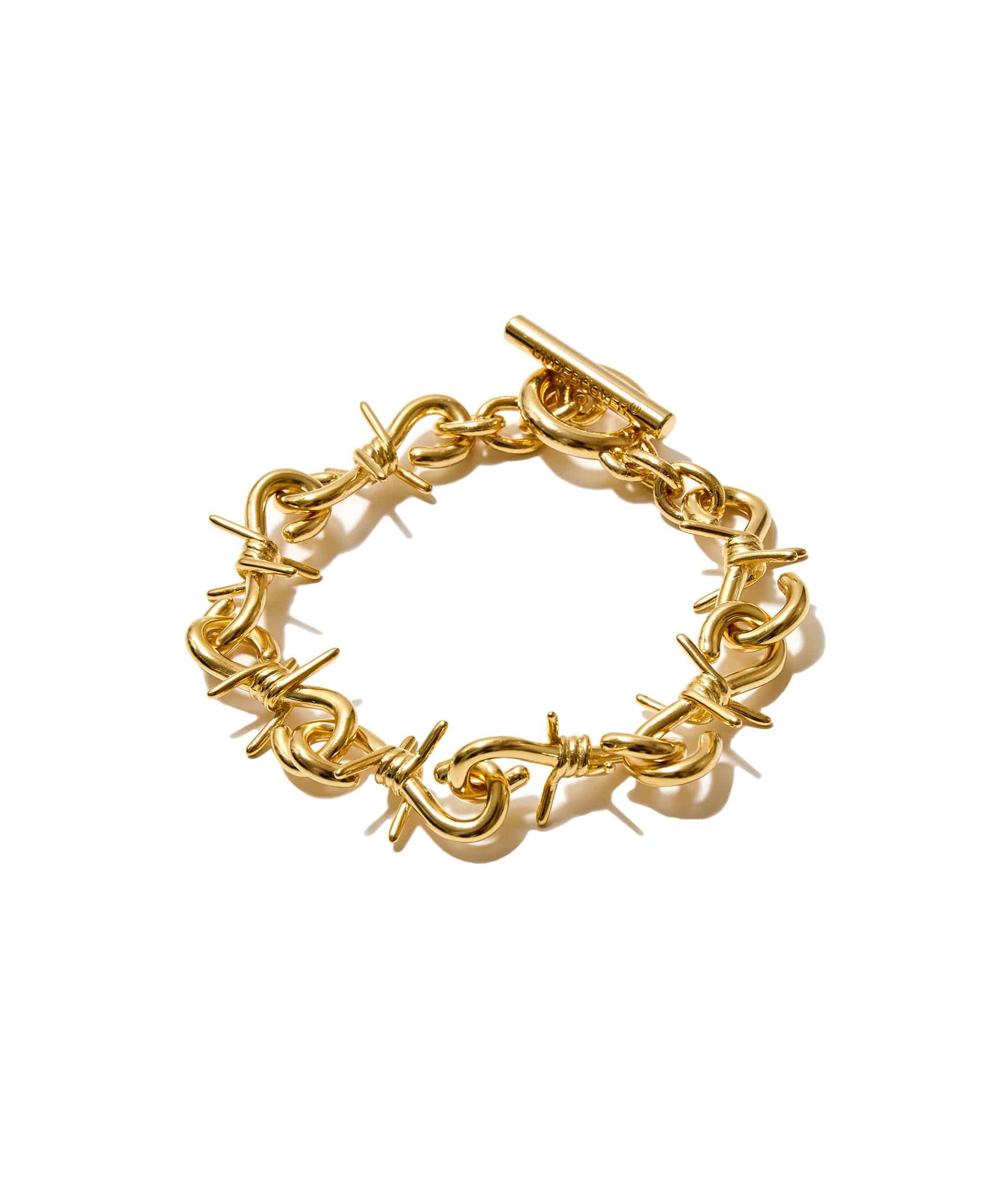 Undercover - Brass Wire Bracelet - (Gold) by UNDERCOVER