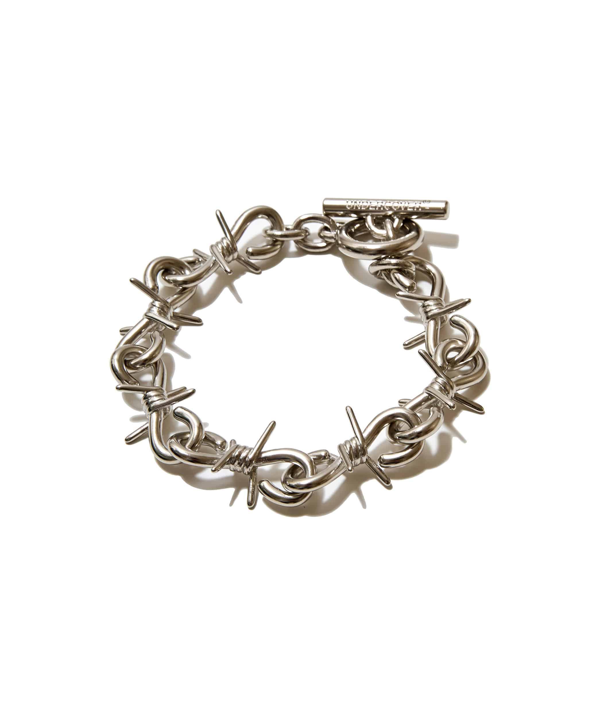 Undercover - Brass Wire Bracelet - (Silver) by UNDERCOVER
