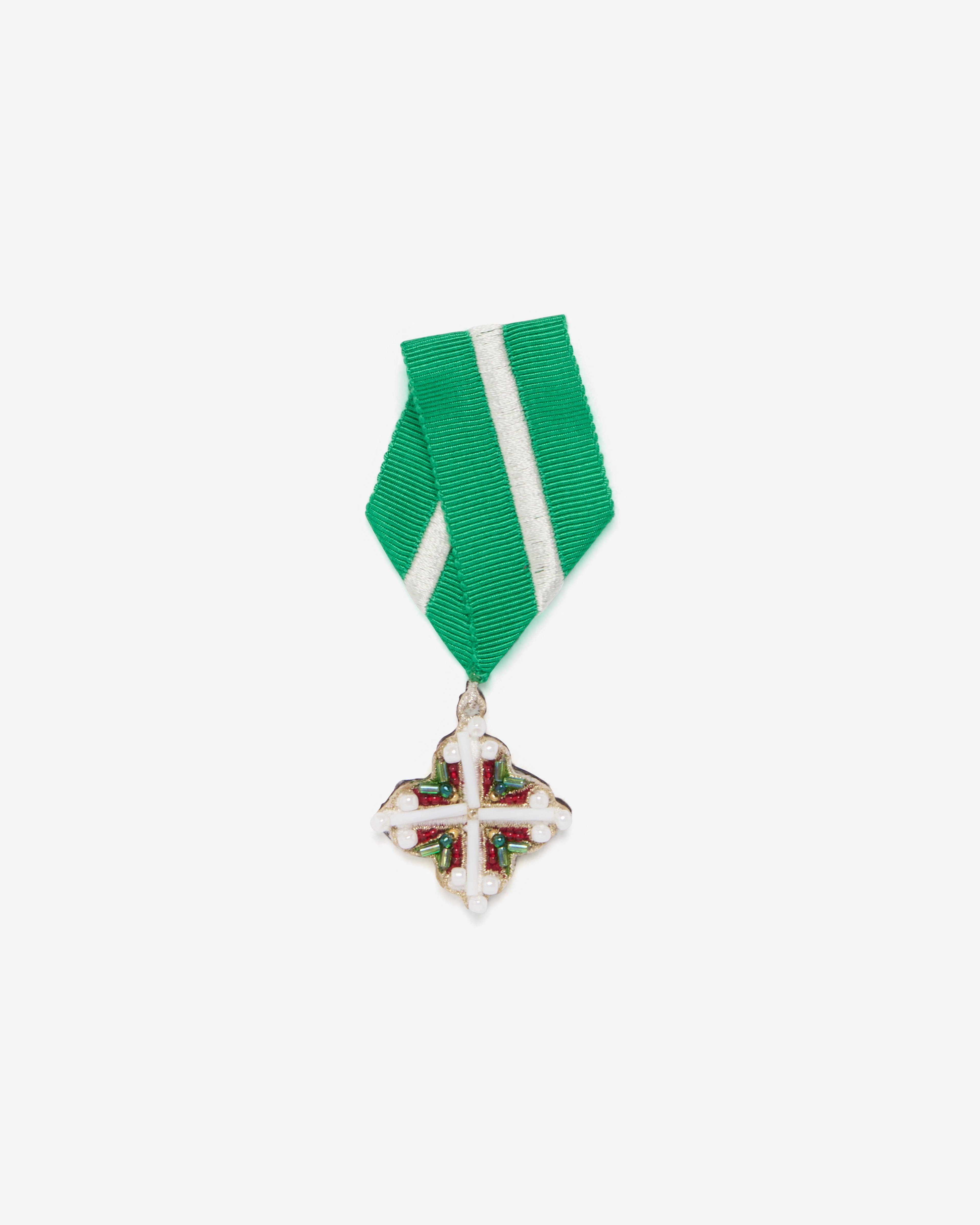 Undercover -  Medal Pin - (Green) by UNDERCOVER