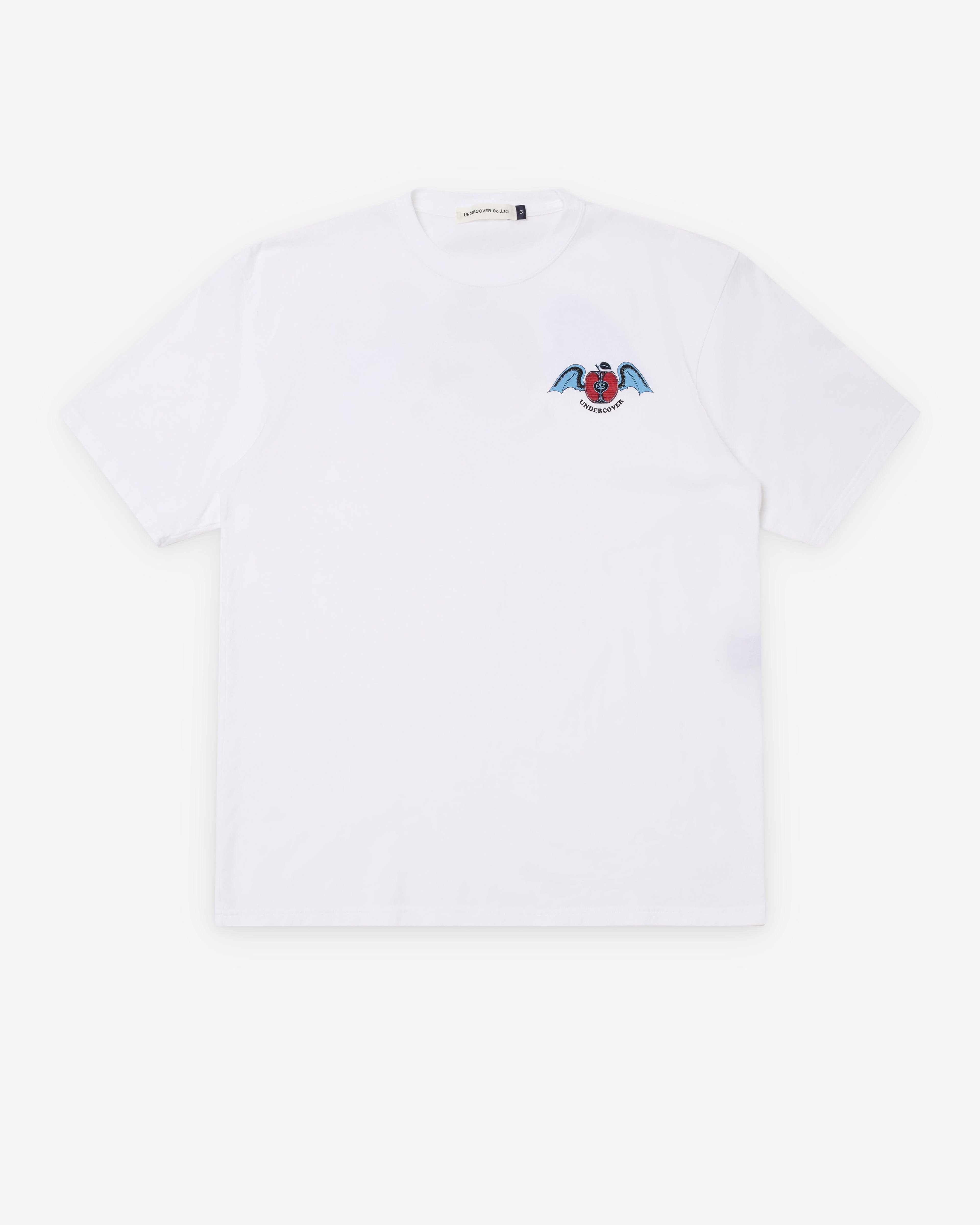 Undercover - Men's Bat T-Shirt - (White) by UNDERCOVER