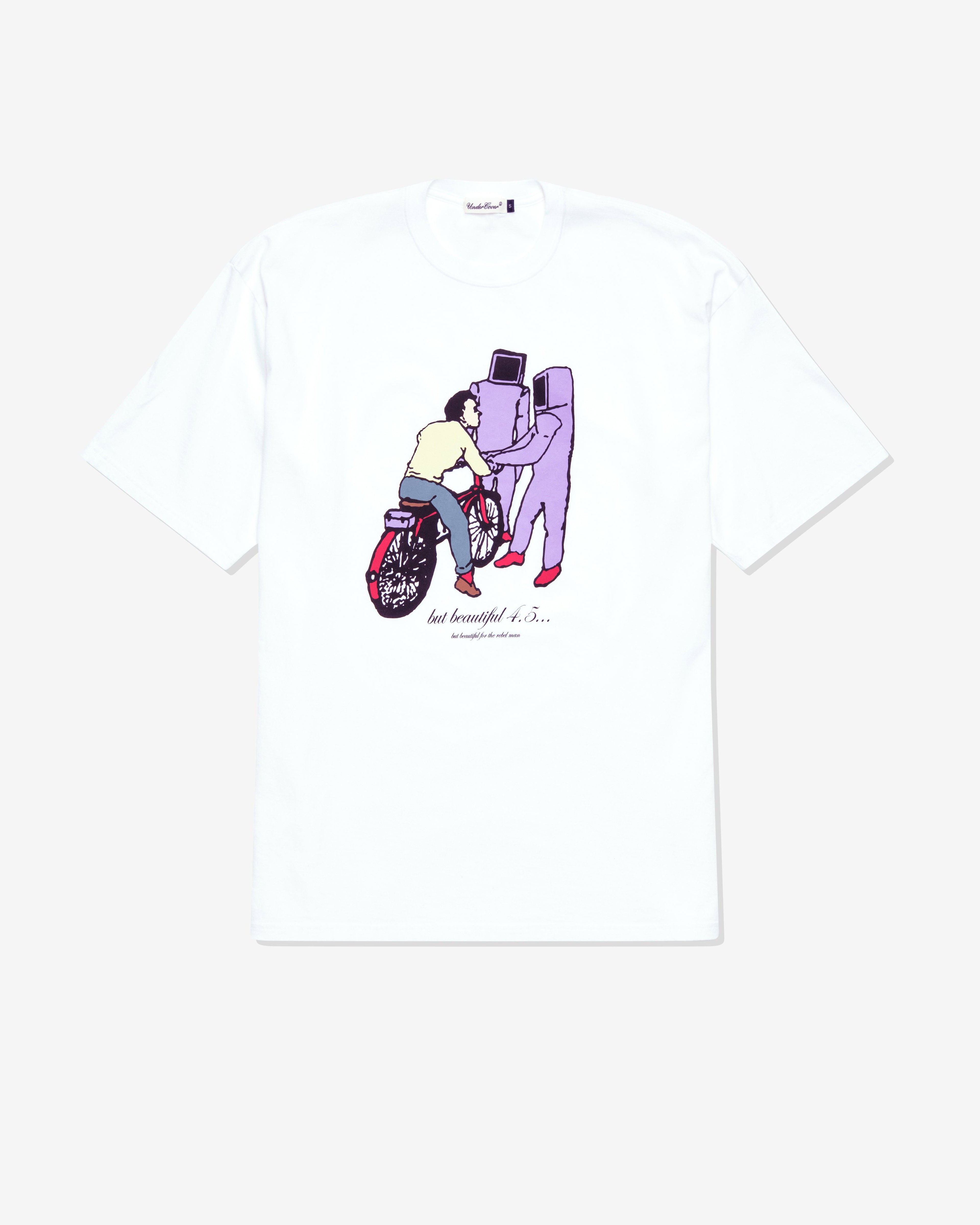 Undercover - Men's Bike Man Tee - (White) by UNDERCOVER