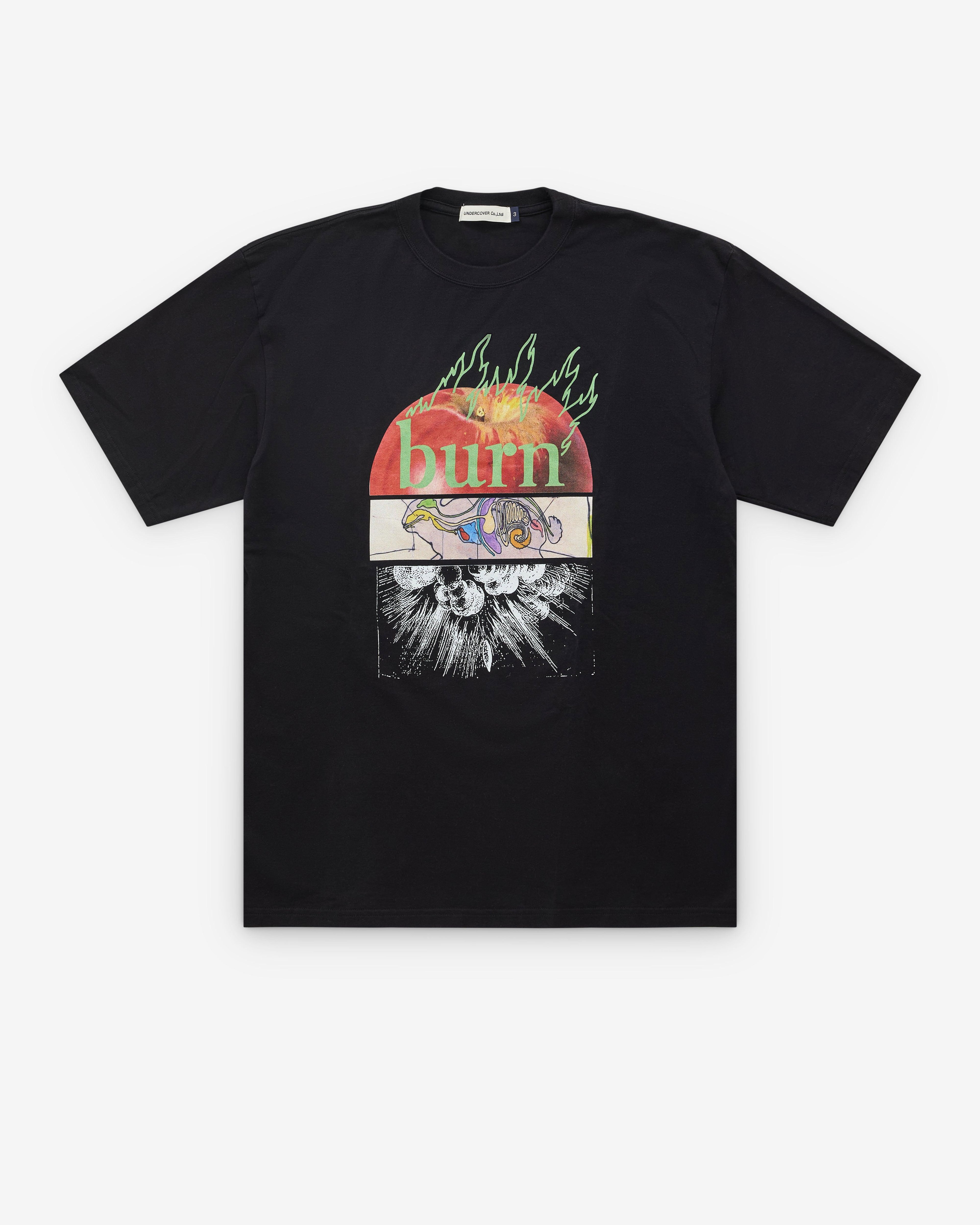 Undercover - Men's Burn Tee - (Black) by UNDERCOVER