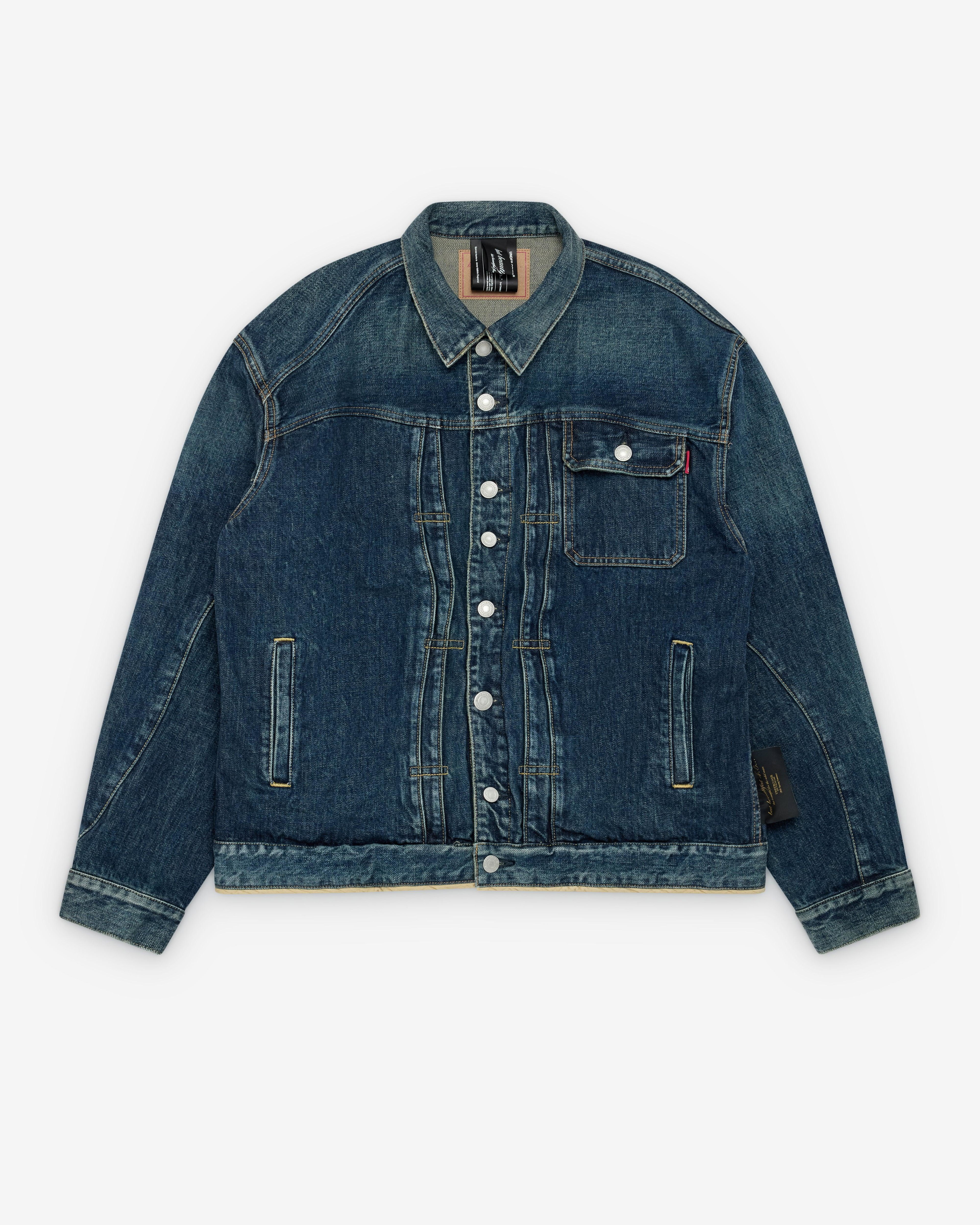 Undercover - Men's Denim Jacket - (Indigo) by UNDERCOVER