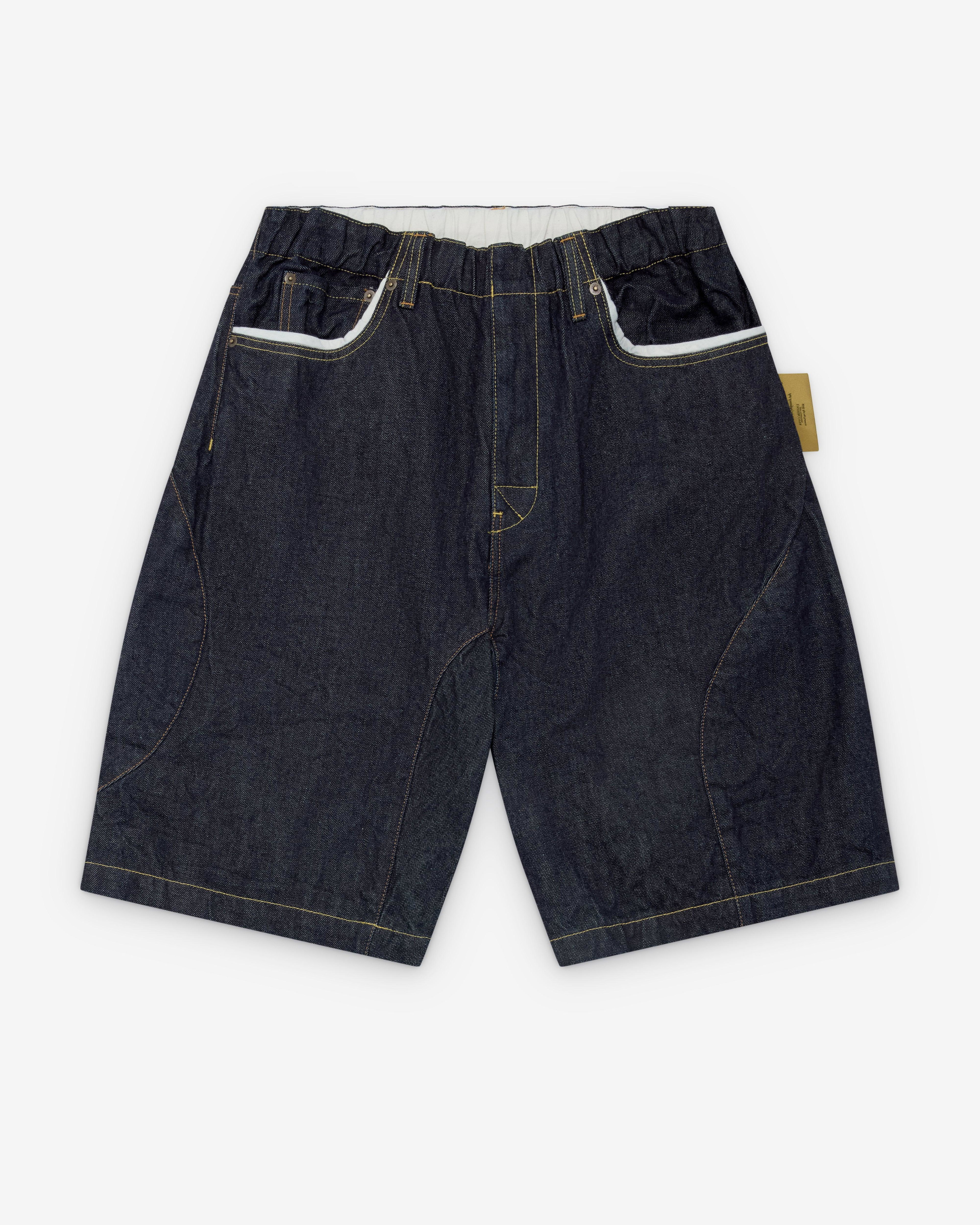 Undercover - Men's Denim Shorts - (Indigo) by UNDERCOVER