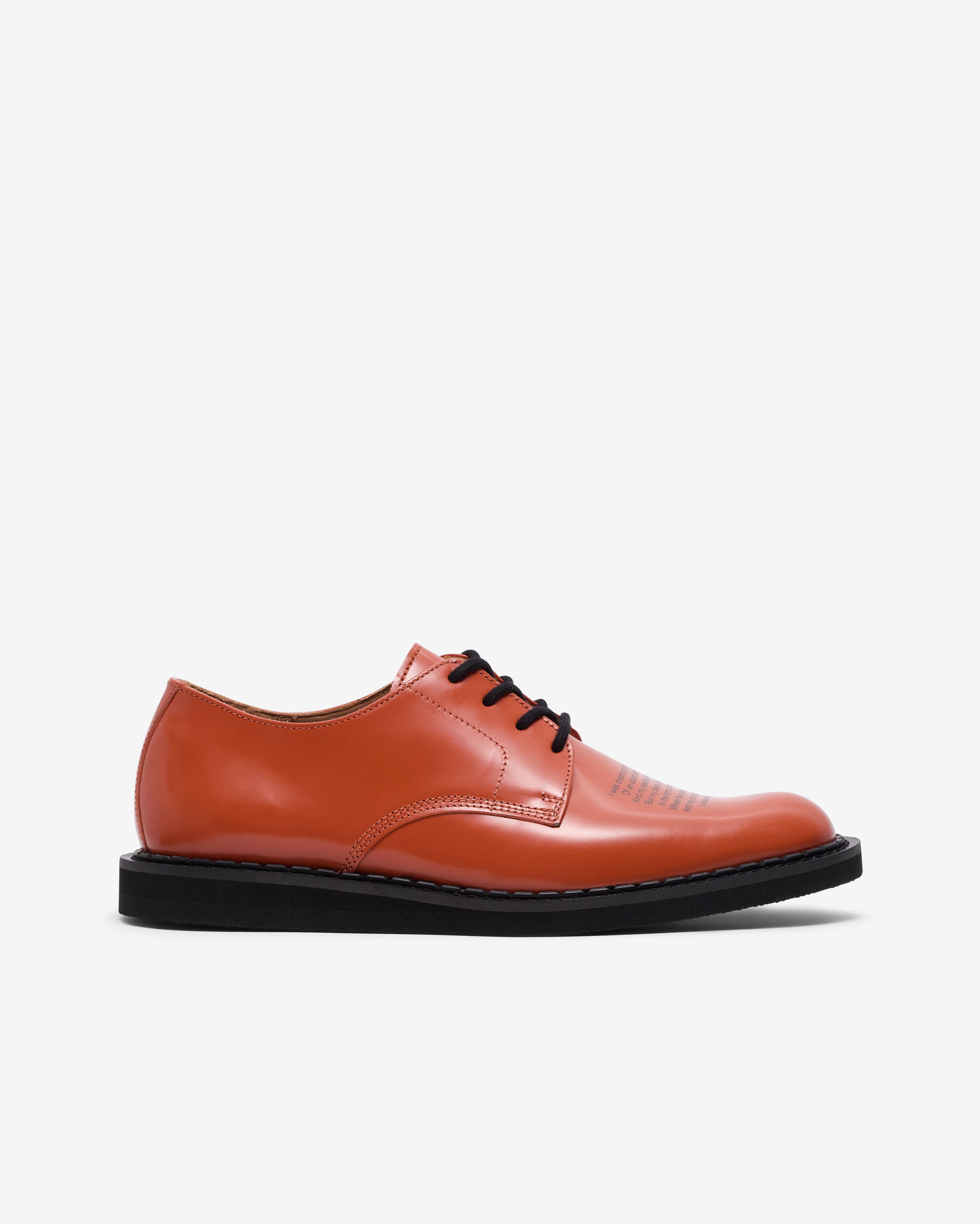 Undercover - Men's George Cox Derby Shoes - (Orange) by UNDERCOVER