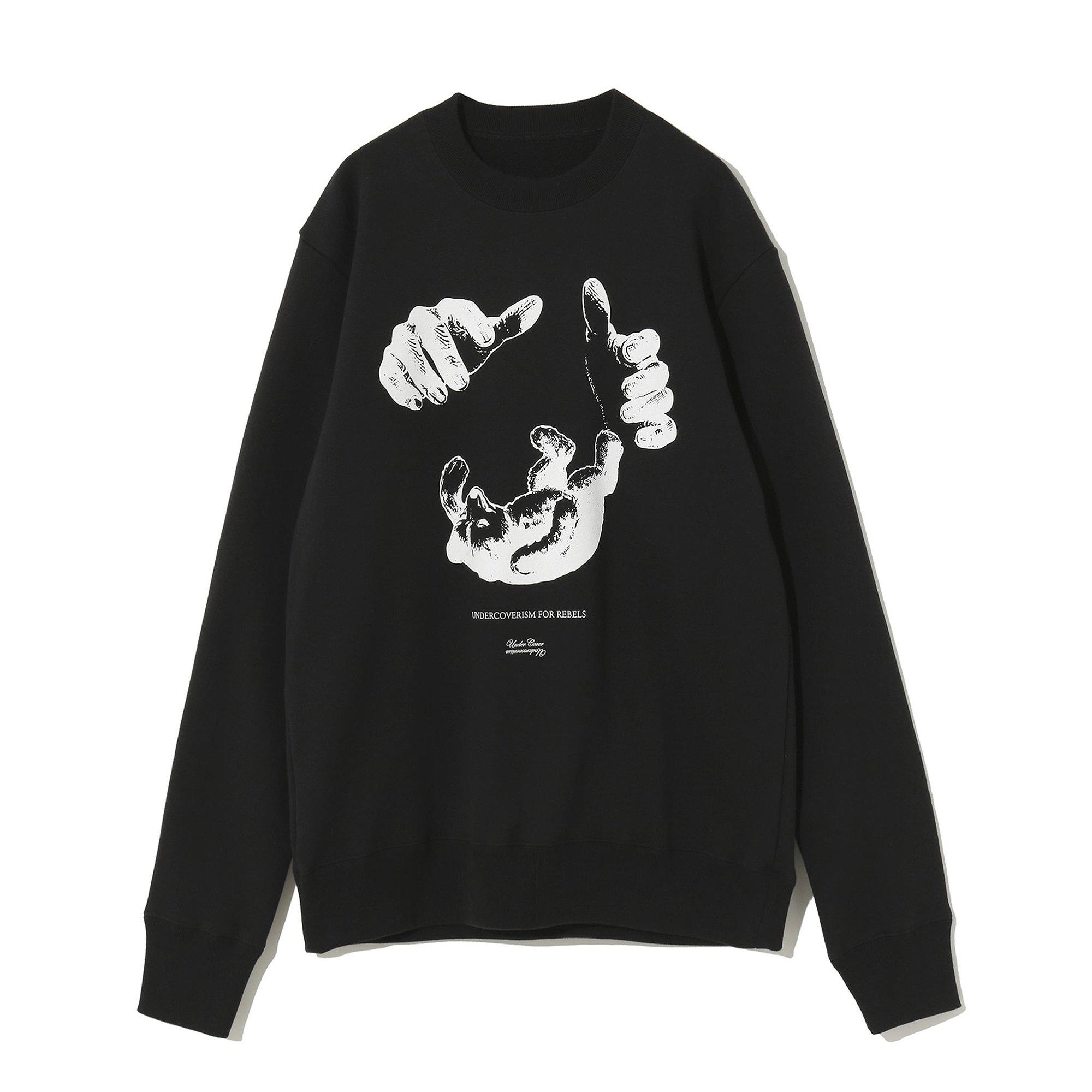 Undercover - Men’s Hands Sweatshirt - (Black) by UNDERCOVER
