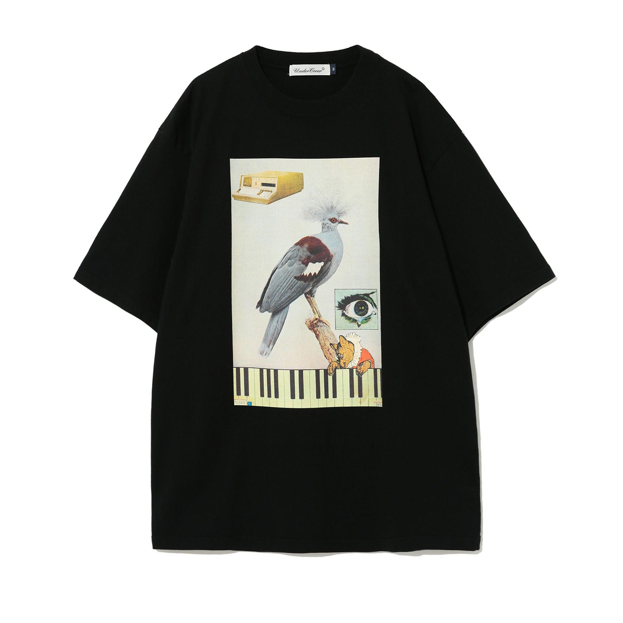 Undercover - Men’s Piano T-Shirt - (Black) by UNDERCOVER