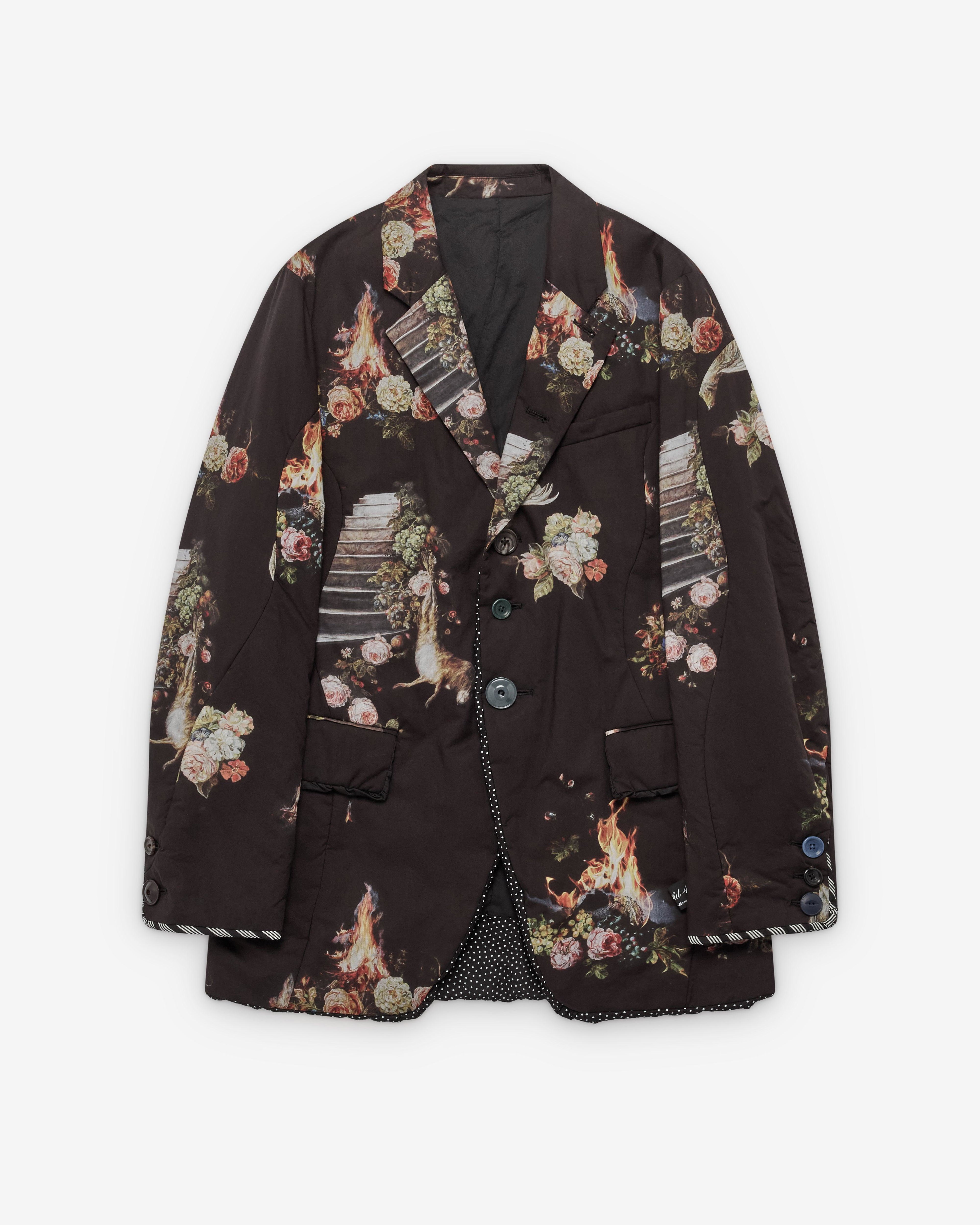 Undercover - Men's Printed Blazer - (Black) by UNDERCOVER