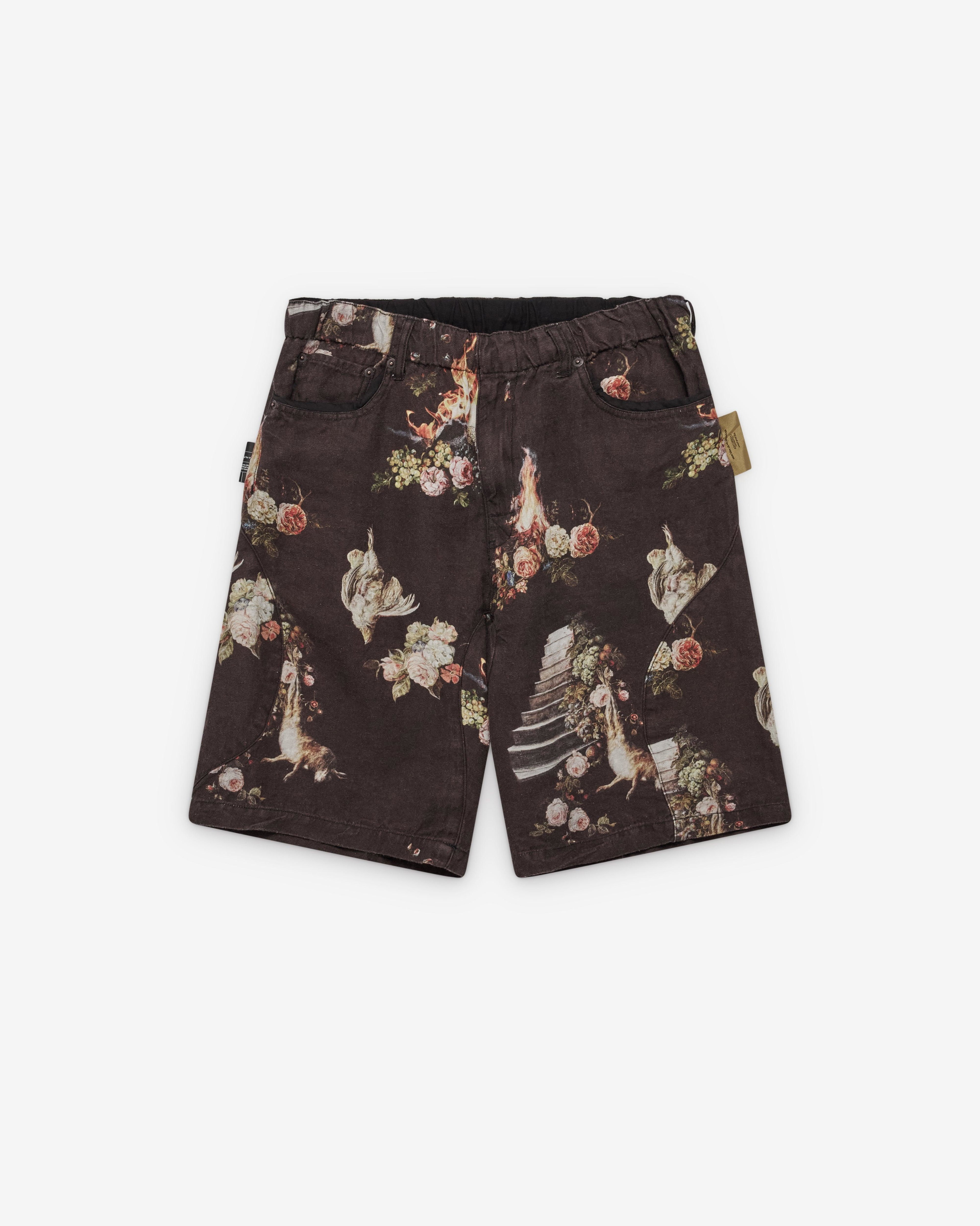 Undercover - Men's Printed Shorts - (Black) by UNDERCOVER