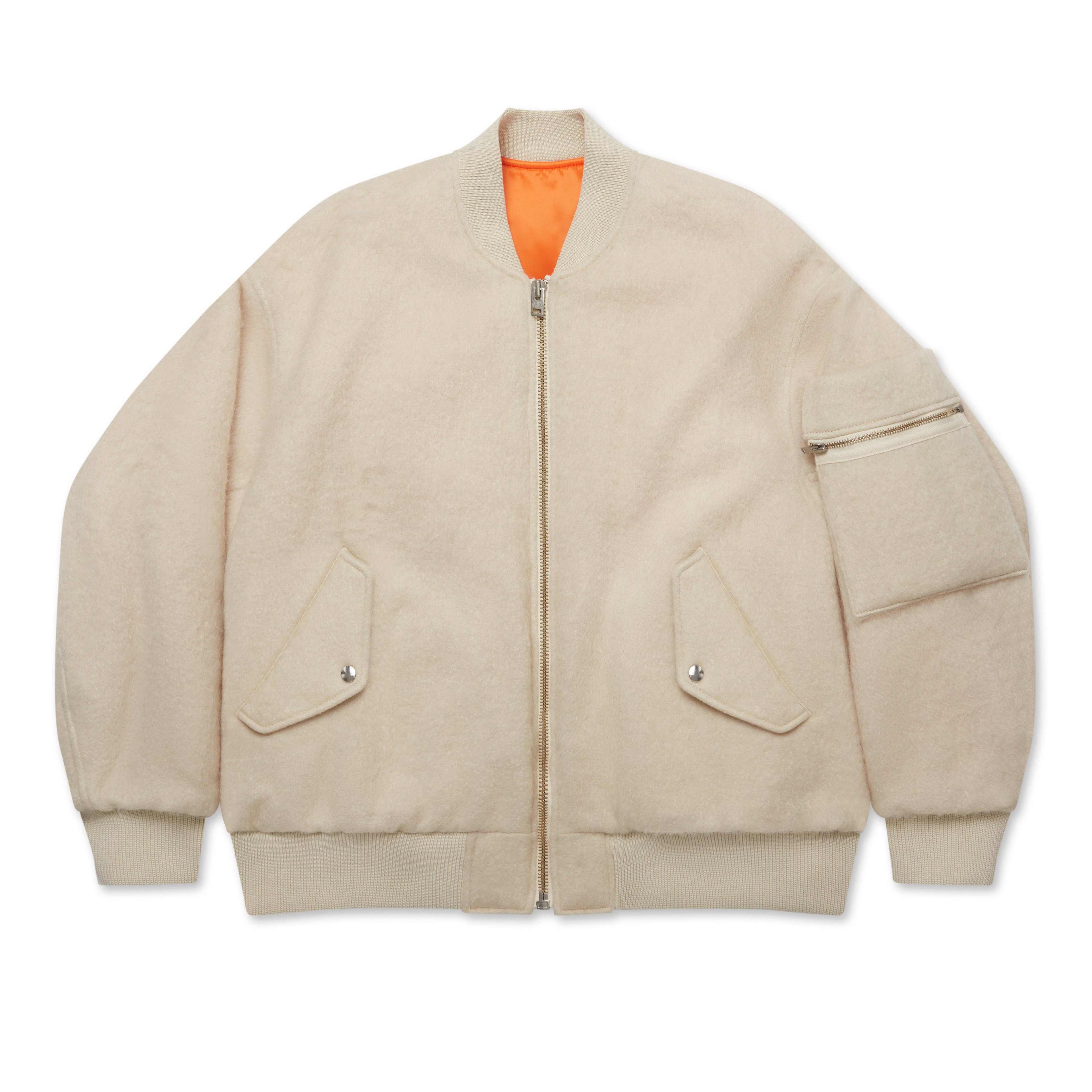 Undercover - Men’s Wool Blouson - (Ivory) by UNDERCOVER