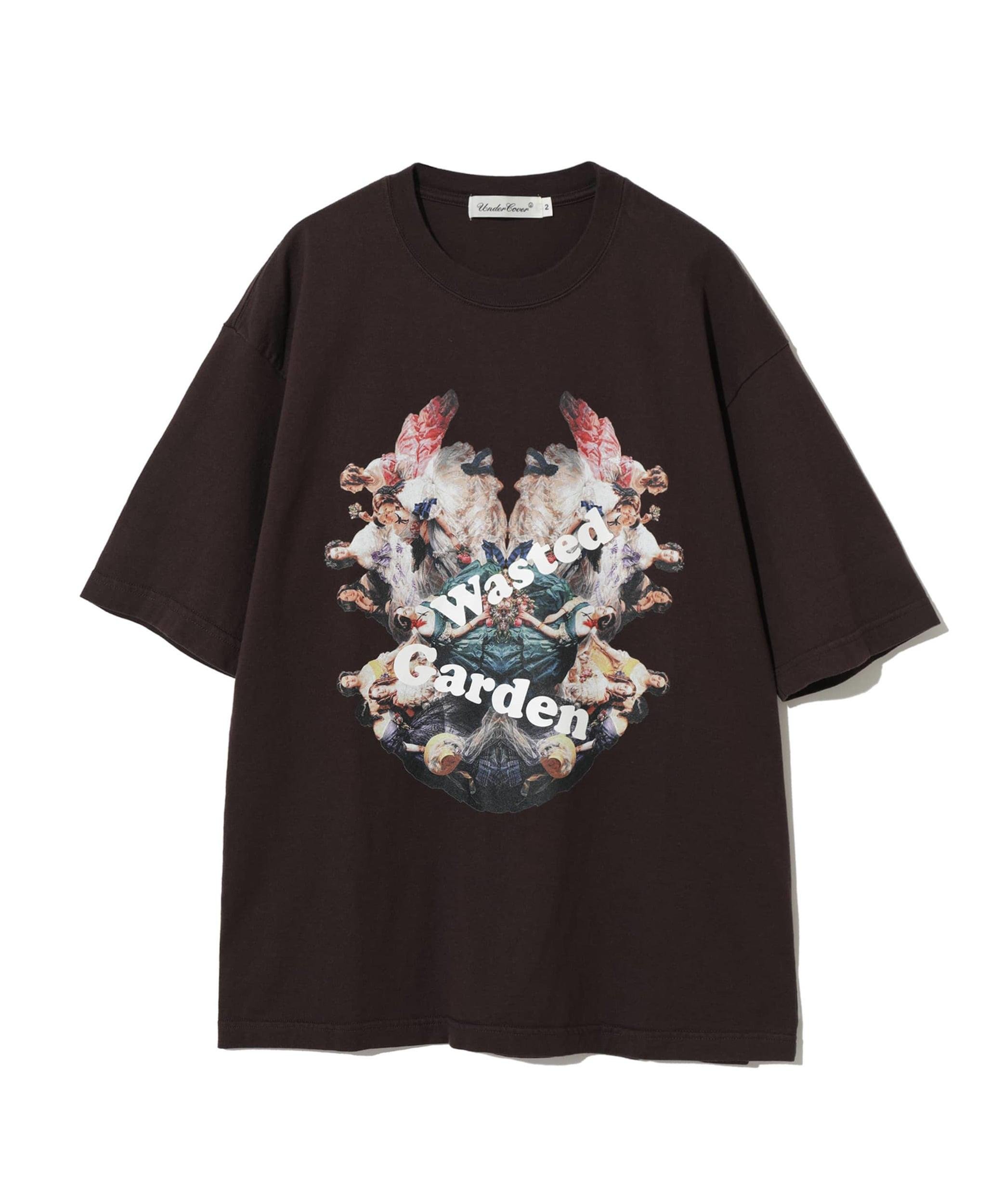 Undercover - Wasted Garden T-Shirt - (Brown) by UNDERCOVER