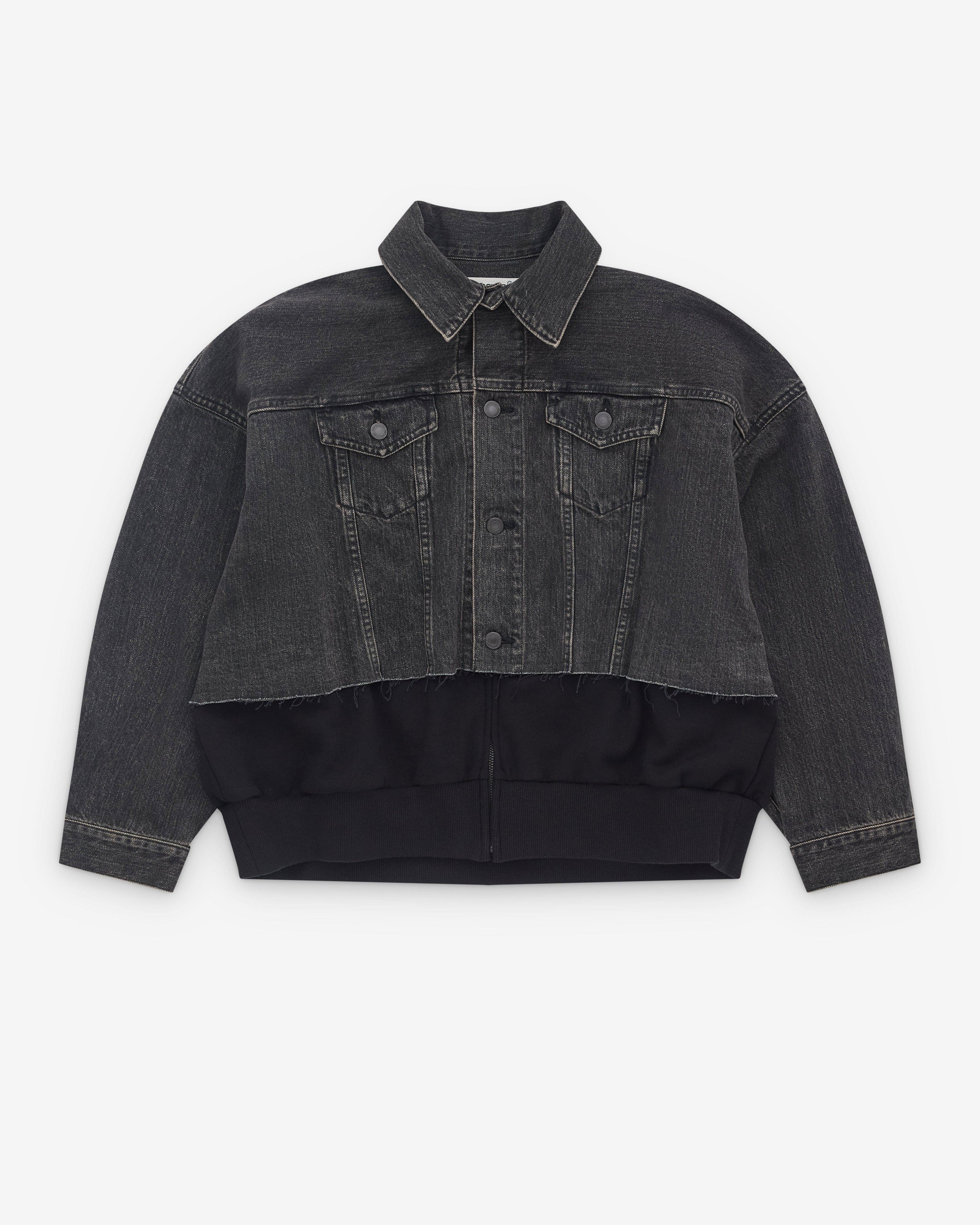 Undercover - Women’s Denim Jacket - (Black) by UNDERCOVER