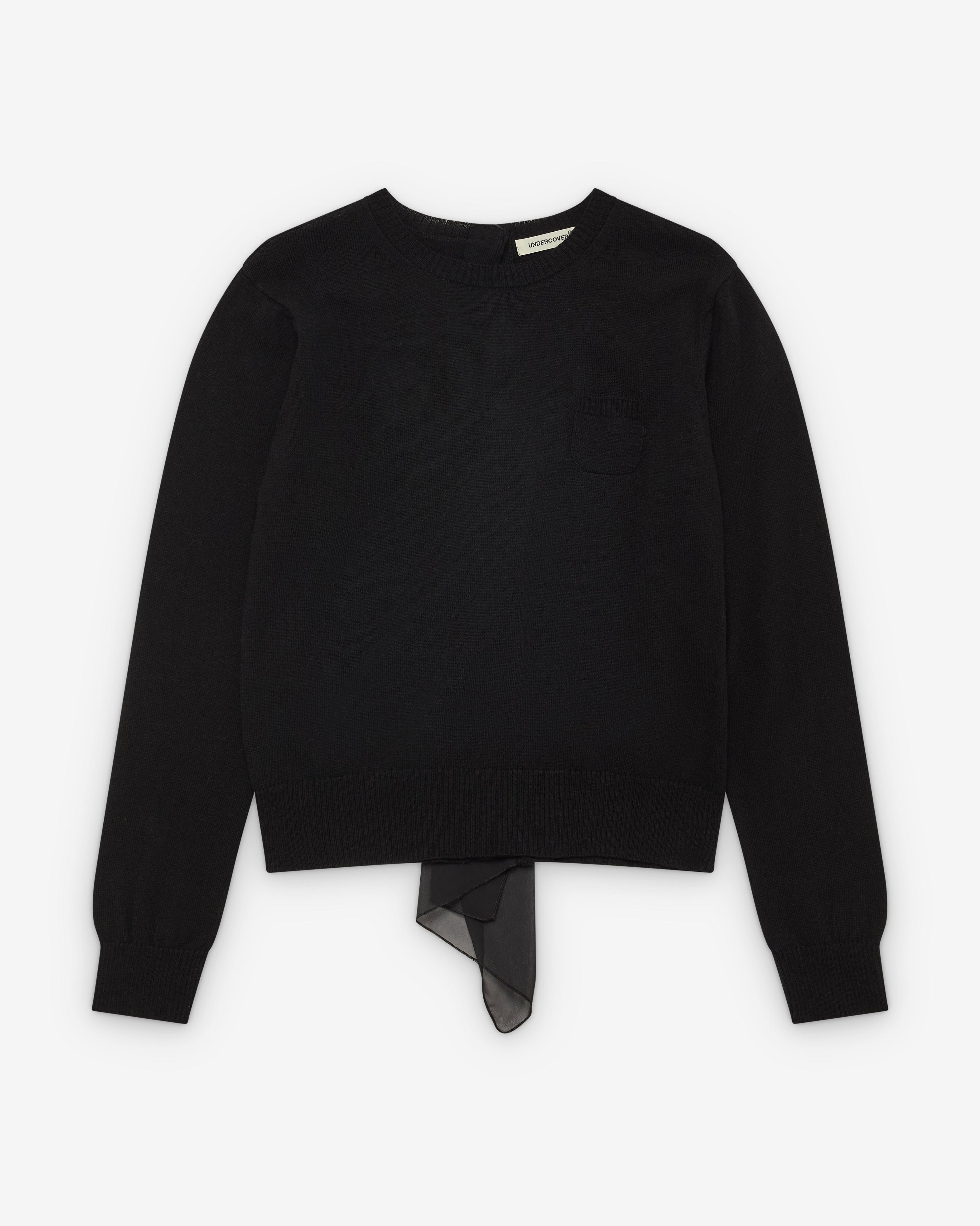 Undercover - Women's Drape Knit - (Black) by UNDERCOVER