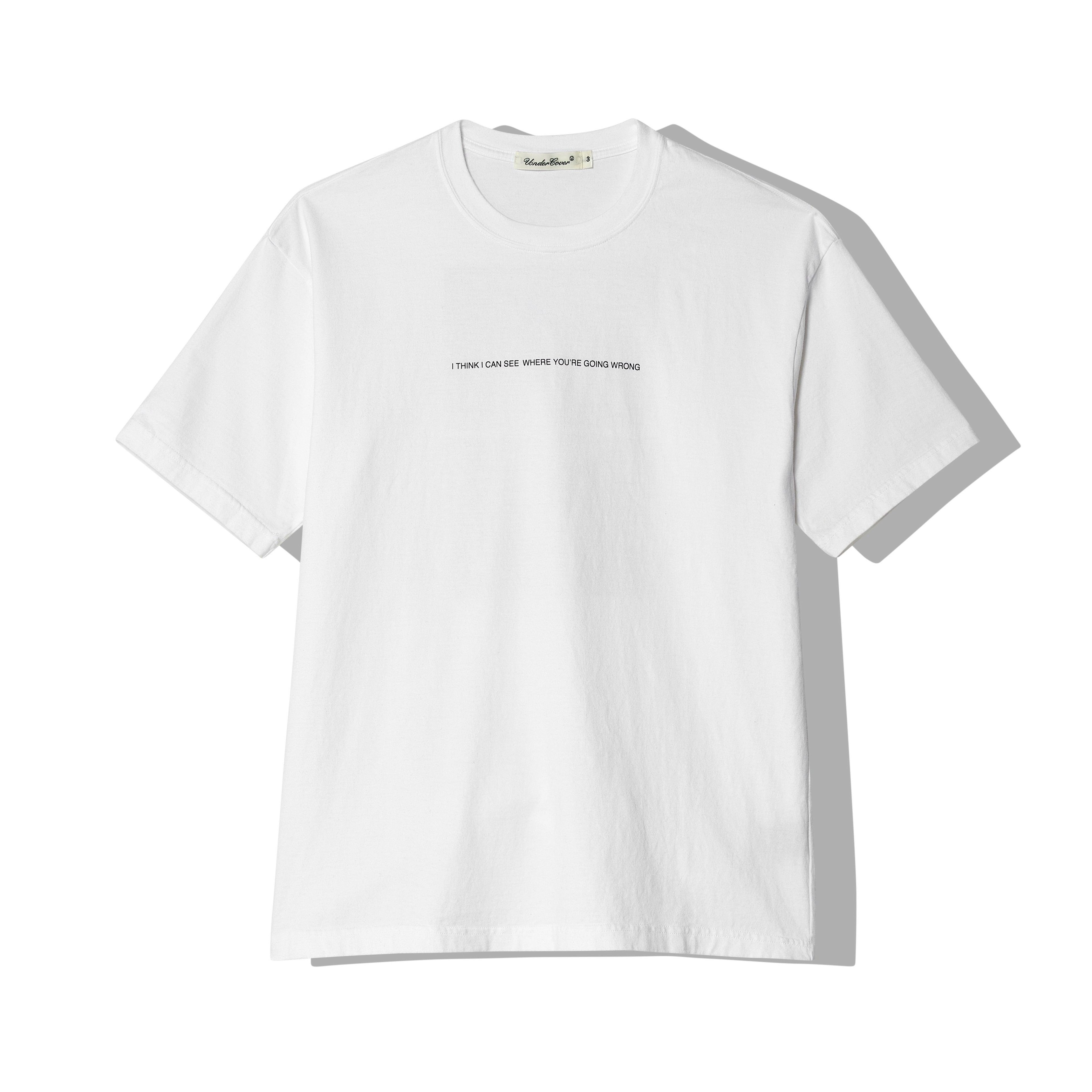 Undercover - Women's Graphic Tee - (White) by UNDERCOVER
