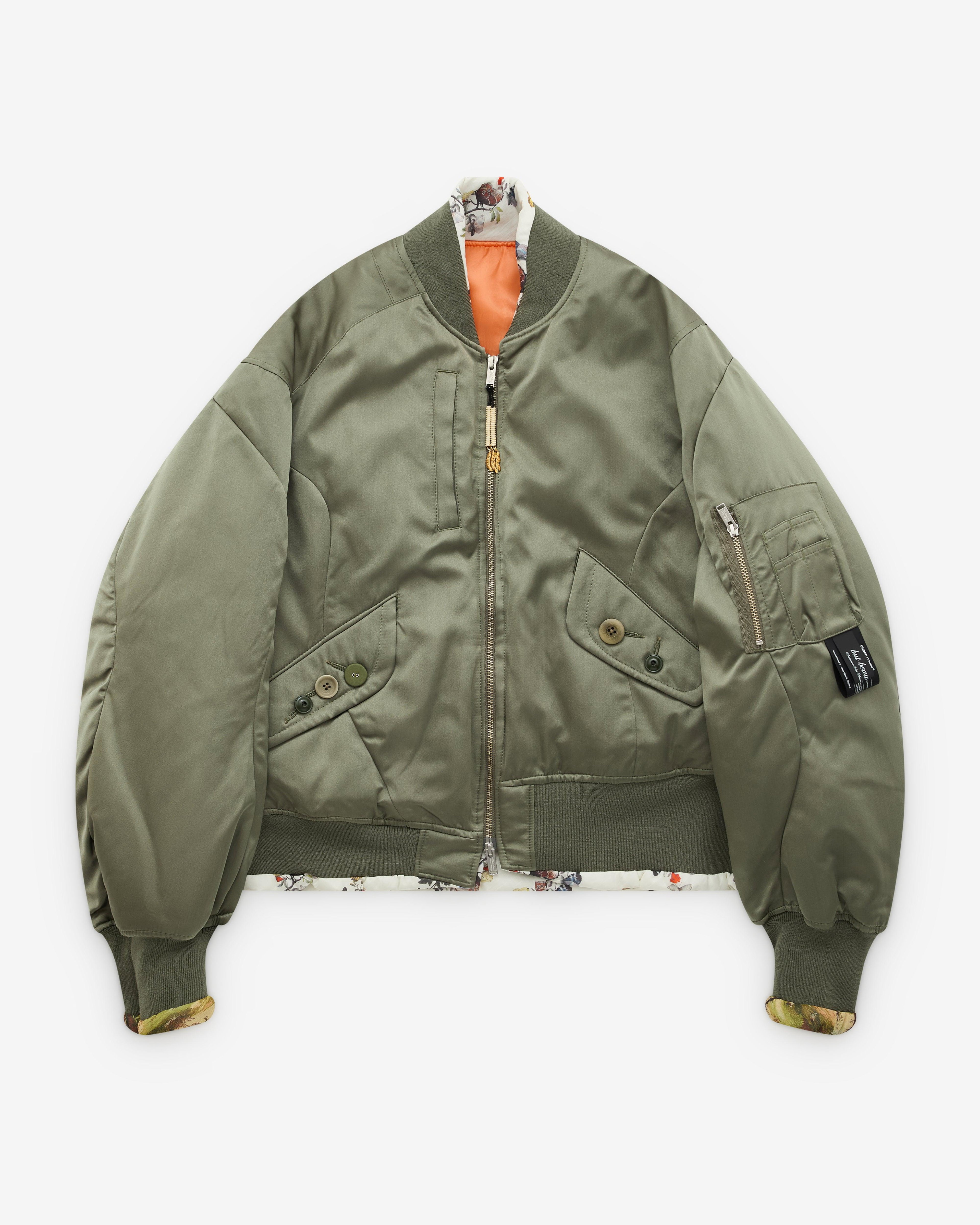 Undercover - Women's Label Bomber Jacket - (Khaki) by UNDERCOVER
