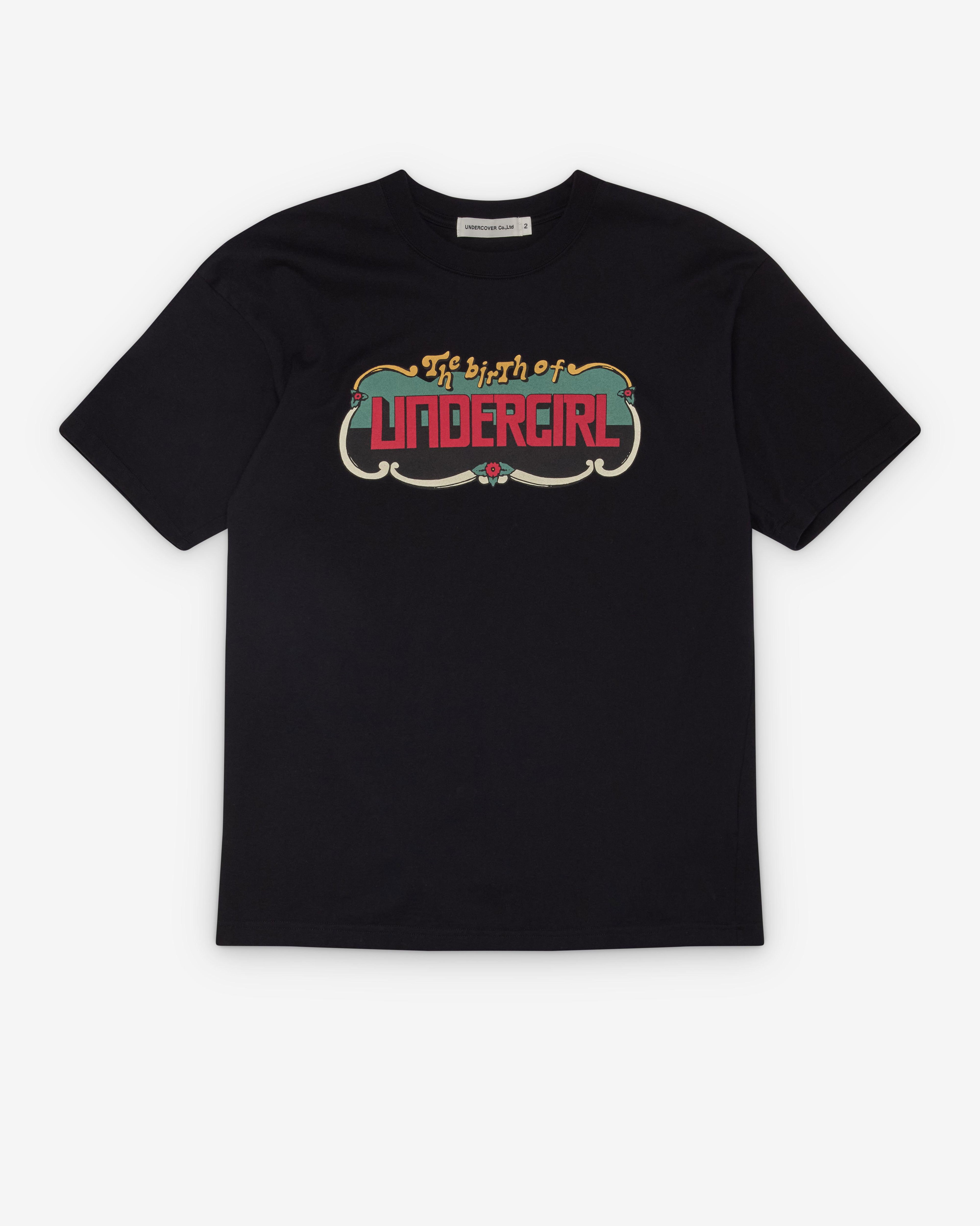 Undercover - Women's Undergirl T-Shirt - (Black) by UNDERCOVER