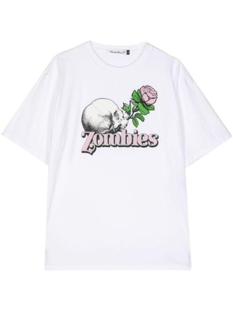 Zombies graphic-print cotton T-shirt by UNDERCOVER