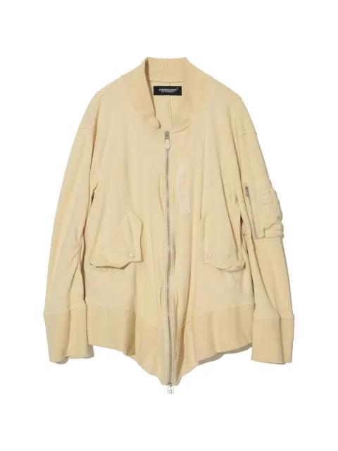 asymmetric MA-1 bomber jacket by UNDERCOVER