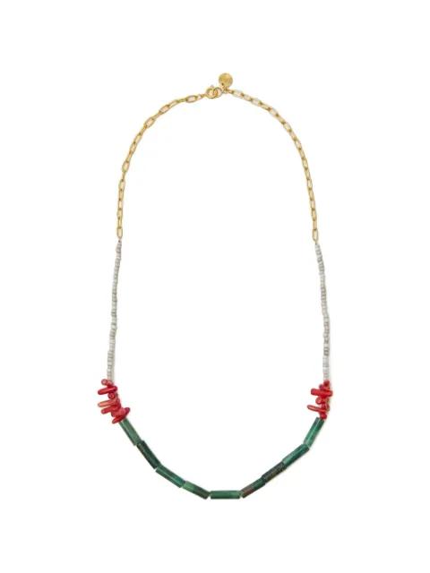 beaded chain necklace by UNDERCOVER