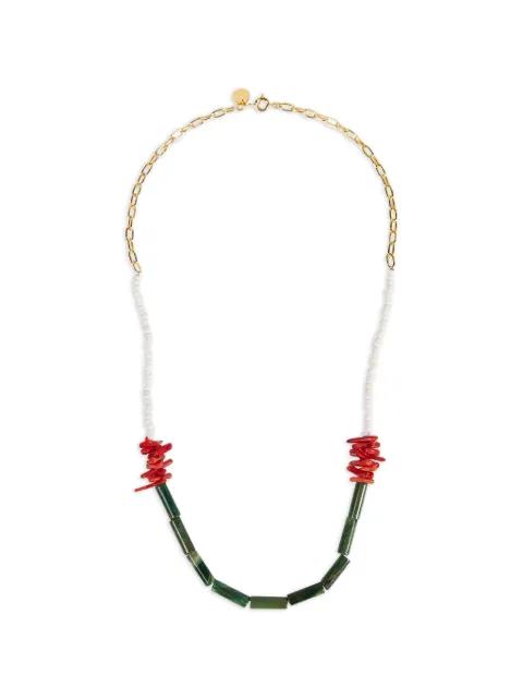 beaded necklace by UNDERCOVER