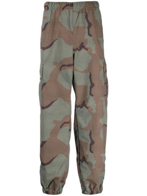 camouflage-print jogger pants by UNDERCOVER