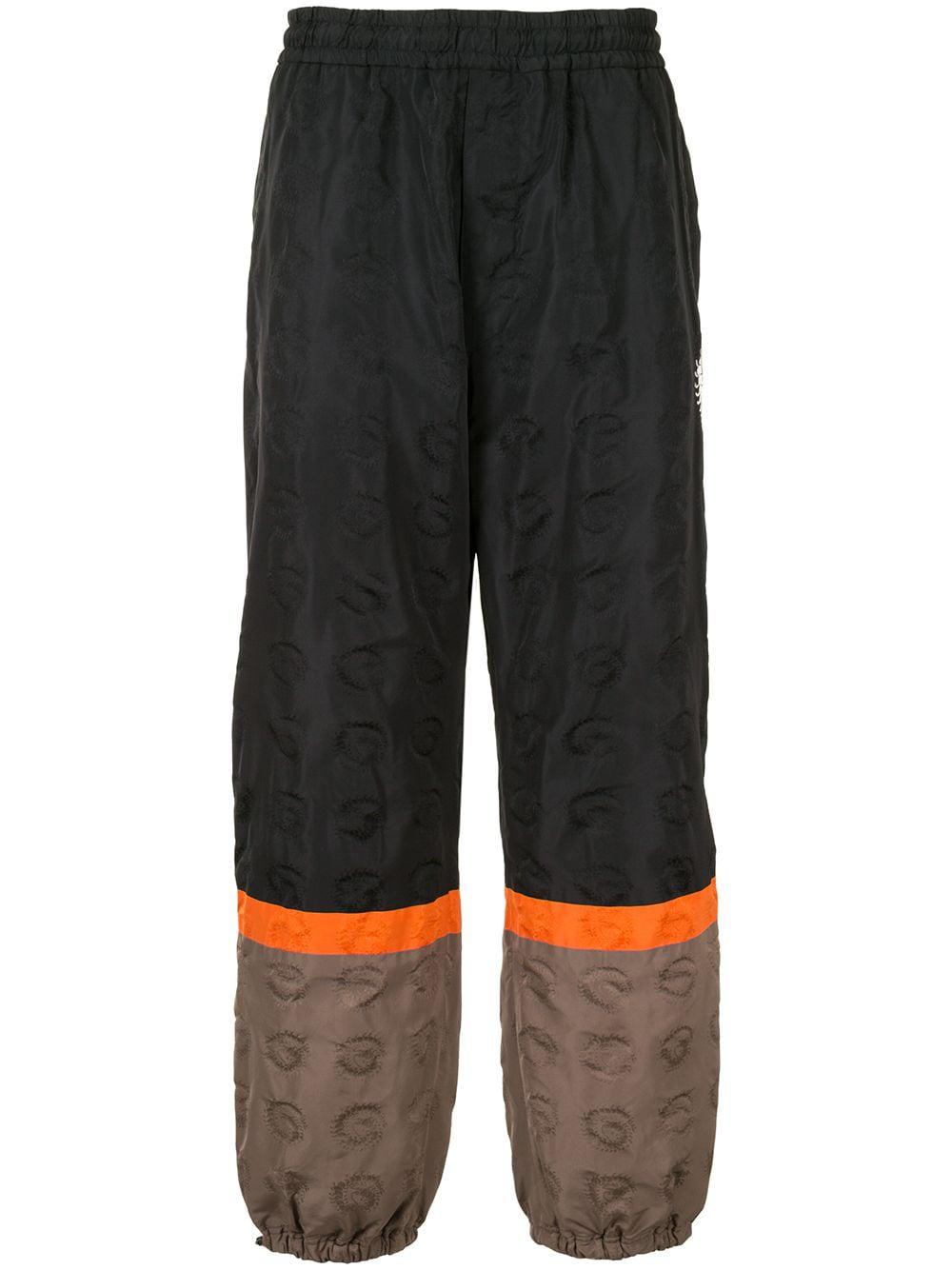 colour-block track pants by UNDERCOVER