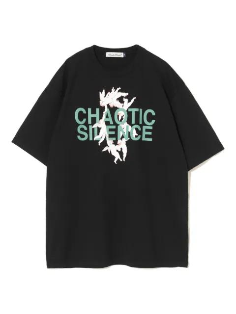 crew-neck graphic-print T-shirt by UNDERCOVER