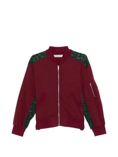 cutwork bomber jacket by UNDERCOVER