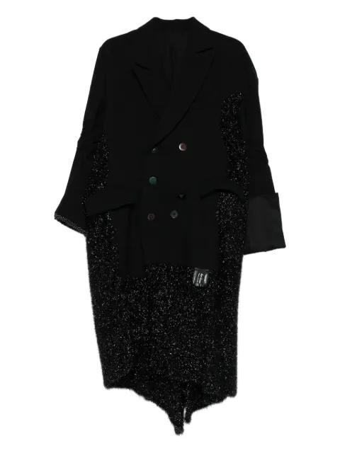 double-breasted coat by UNDERCOVER