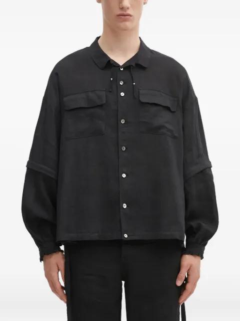double-pocket button shirt by UNDERCOVER