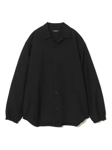 elastic-cuff wool jacket by UNDERCOVER
