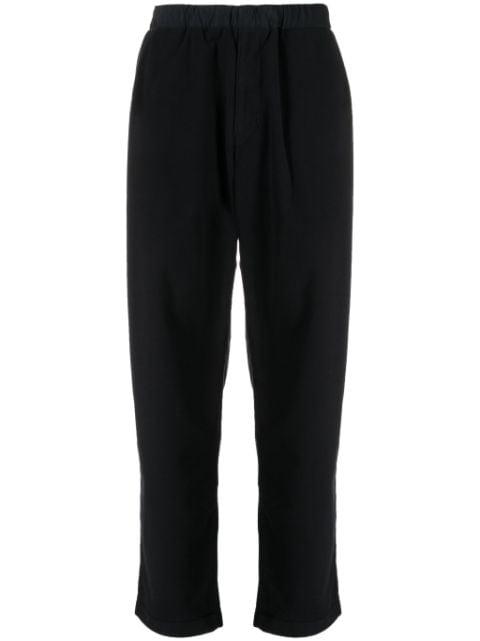 elasticated-waist tapered trousers by UNDERCOVER