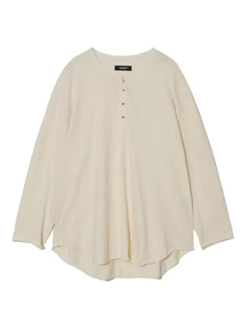 eye henley T-shirt by UNDERCOVER