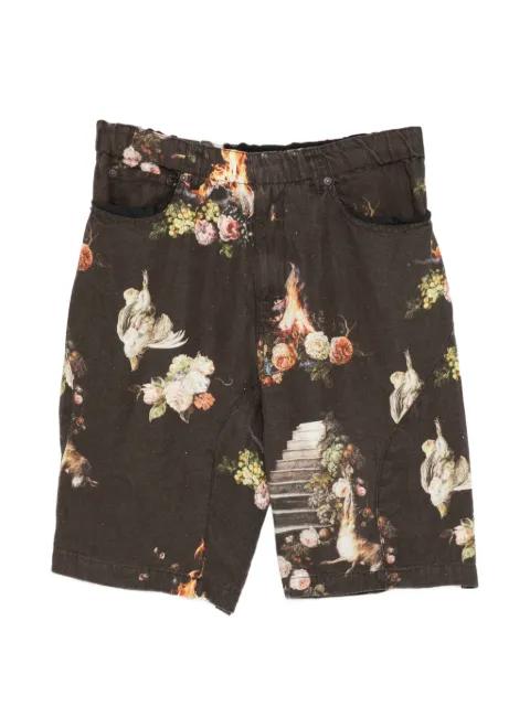 floral print shorts by UNDERCOVER