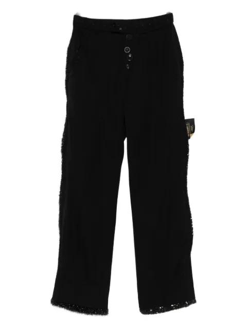 glitter-embellished trousers by UNDERCOVER