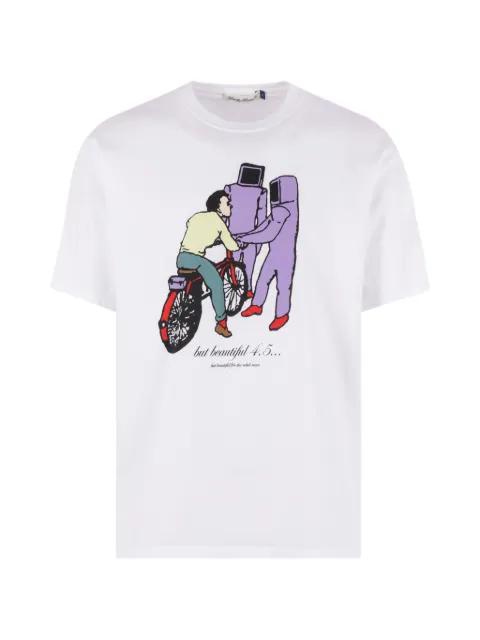graphic-print T-shirt by UNDERCOVER