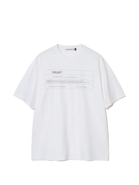 graphic-print T-shirt by UNDERCOVER