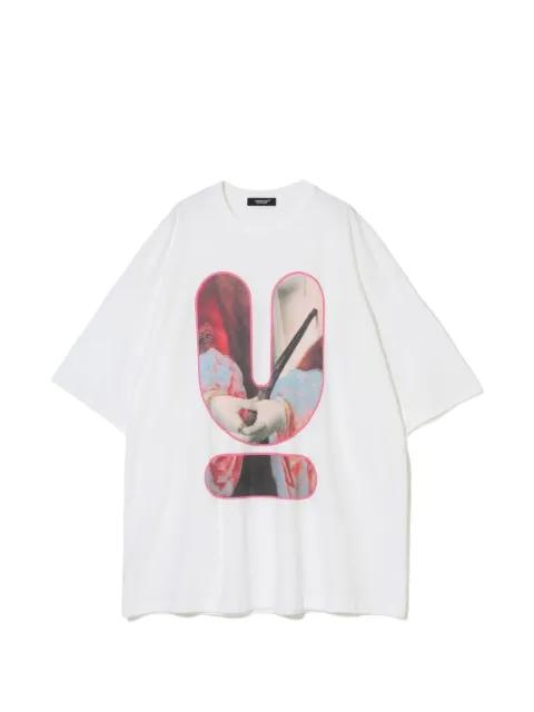 graphic-print T-shirt by UNDERCOVER