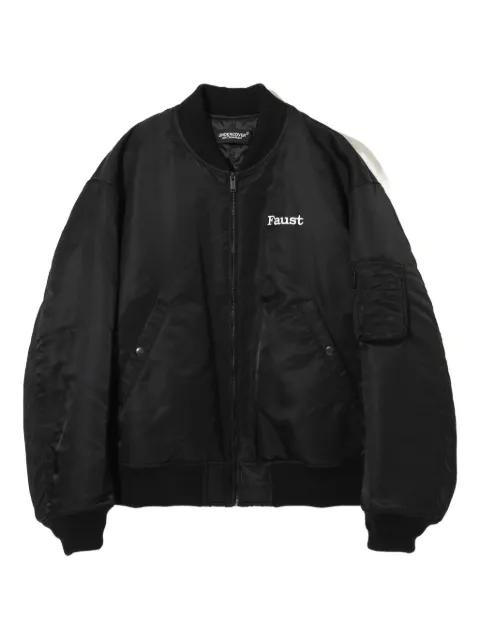 graphic-print bomber jacket by UNDERCOVER