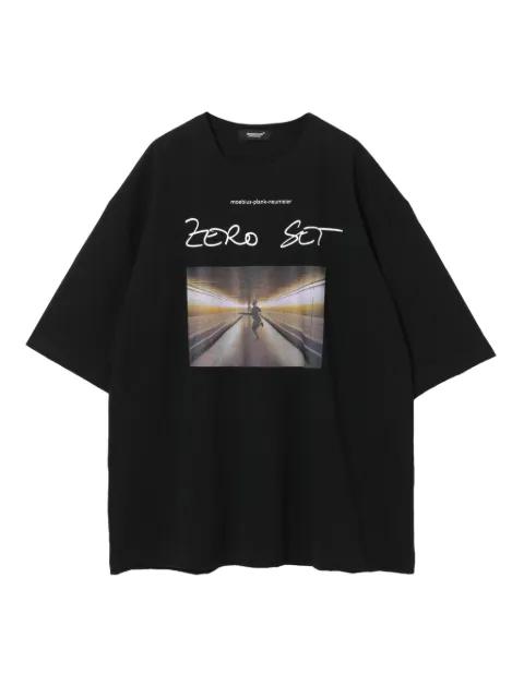graphic-print cotton T-shirt by UNDERCOVER