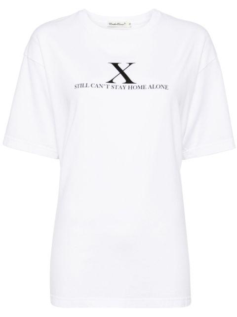 graphic-print cotton T-shirt by UNDERCOVER