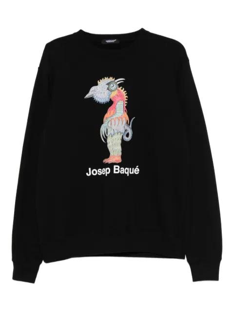 graphic-print cotton sweatshirt by UNDERCOVER