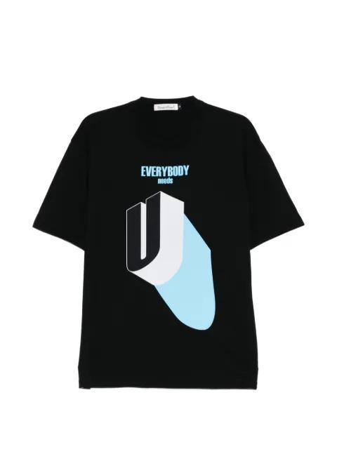 graphic-print crew neck T-shirt by UNDERCOVER