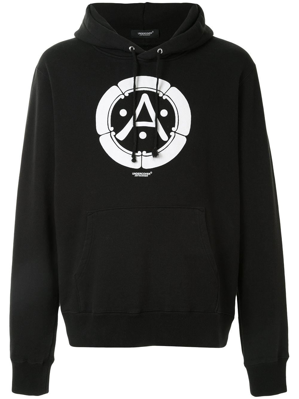 graphic print hoodie by UNDERCOVER