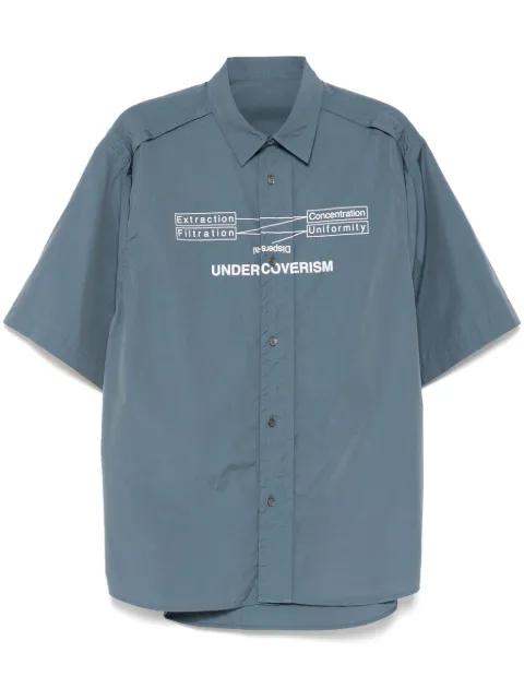 graphic-print shirt by UNDERCOVER