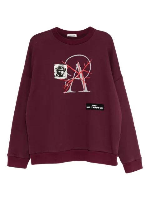 graphic-print sweatshirt by UNDERCOVER