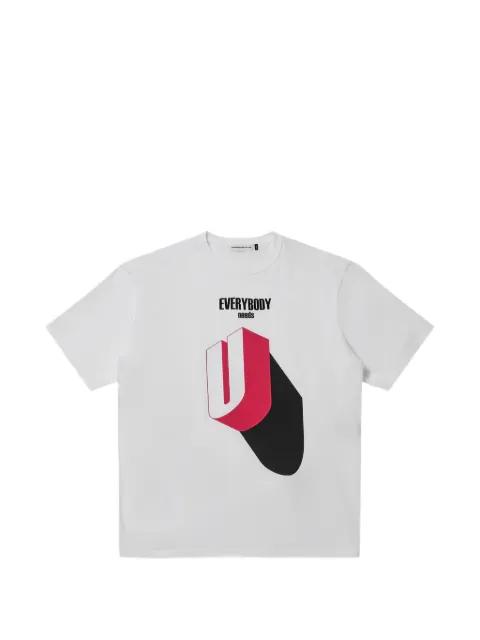 graphic-print t-shirt by UNDERCOVER