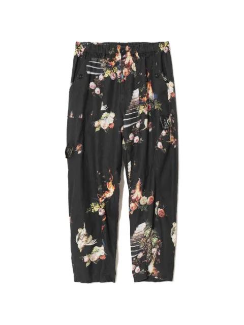 graphic-print trousers by UNDERCOVER