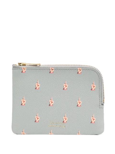 graphic-print wallet by UNDERCOVER