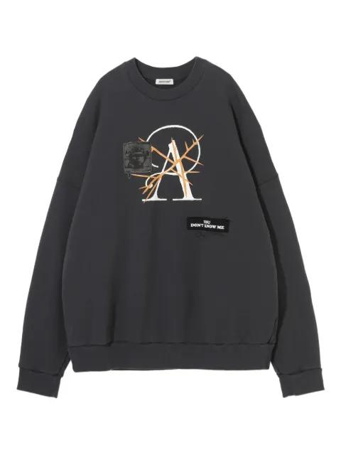 graphic-printed sweatshirt by UNDERCOVER